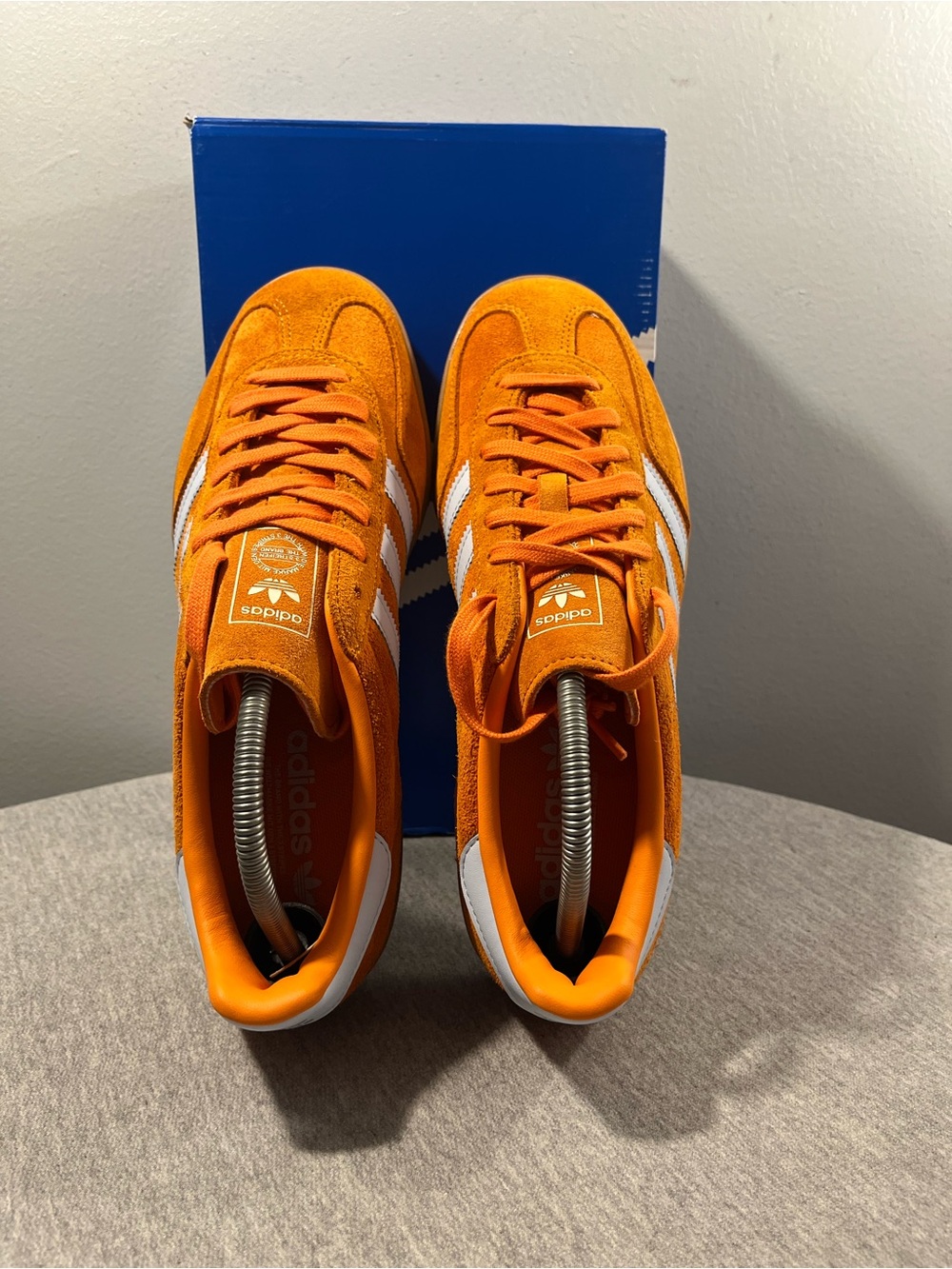 Adidas Gazelle Indoor Unity Orange Crystal Sky Supplier Colour Men Size 9 IH9640 - Picture 8 of 12